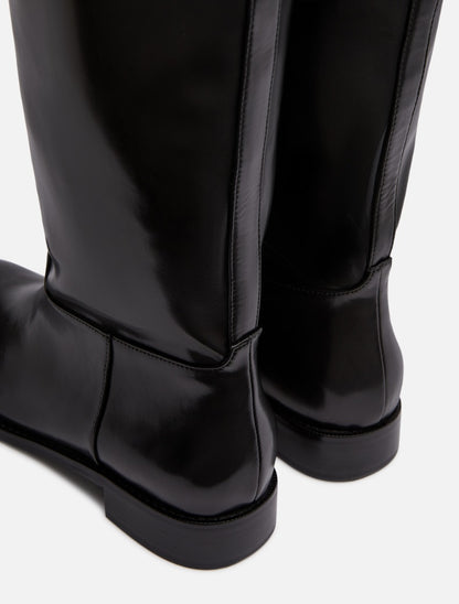 Bottes d'équitation en cuir